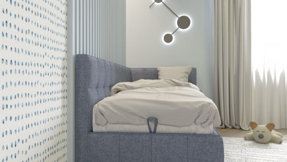 Ліжко дитяче м'яке Woodsoft Sydney / Сідней 5