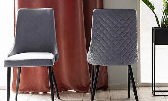 Стілець Piano B Matt Velvet сірий 0