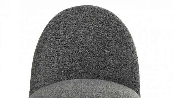 Стул полубарный B-150 Vetro Mebel серый букле 93 см 5