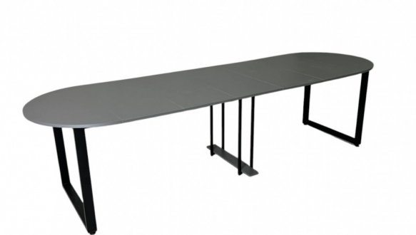 Стіл розкладний трансформер MebliRoMax Long Round / Лонг Раунд 90-290 см 0