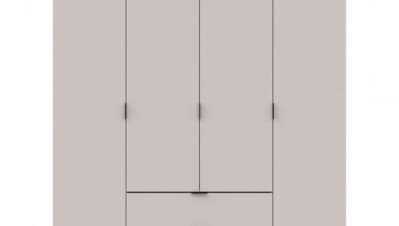 Шафа для одягу Дорос Гелар кашемір 4-х дверна 155 см 4