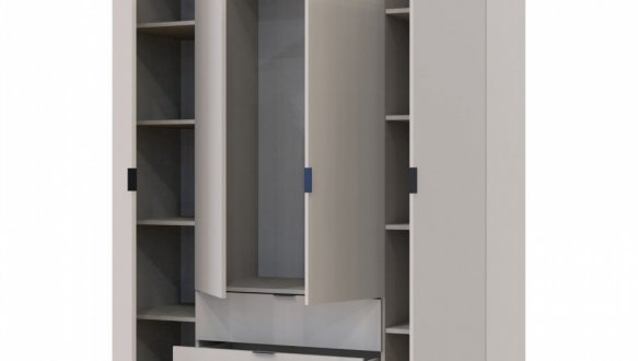 Шафа для одягу Дорос Гелар кашемір 4-х дверна 155 см 7