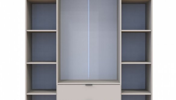 Шафа для одягу Дорос Гелар кашемір 4-х дверна 155 см 8