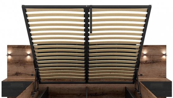 Ліжко з підйомним механізмом LOZ/160/B Kassel 0