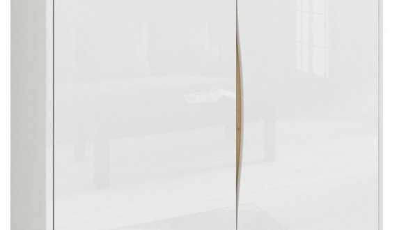 Модульная спальня Pori/Порі BRW Poland Белый глянец/Дуб польский 1