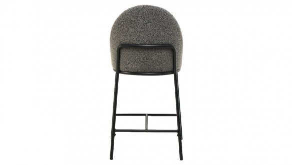 Стул полубарный B-150 Vetro Mebel серый букле 93 см 3
