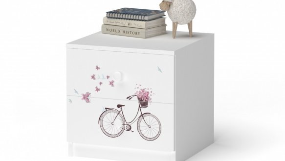 Тумба прикроватная с шухлядами 4