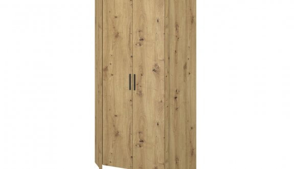 Шкаф угловой SZF NAR 2D VMV holding АЙСОН 2 дверный дуб артизан