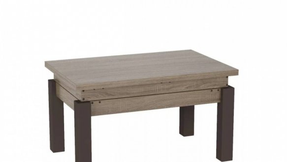 Стол-трансформер B-Fly Art In Head Дуб Винтаж оксид / Венге 3