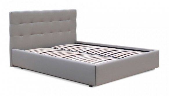 Ліжко м'яке двоспальне Городок меблі Ріанна з підйомним механізмом та нішею для білизни 4