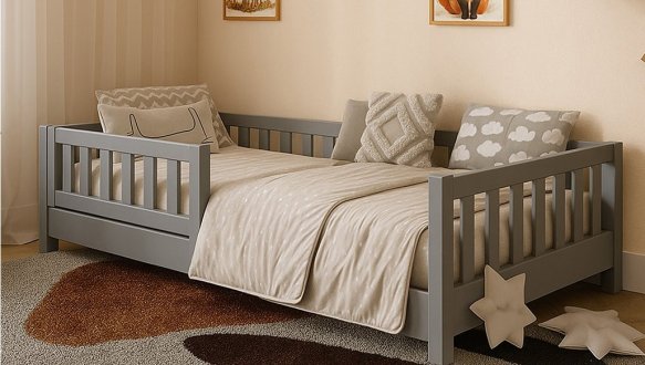 Дитяче дерев'яне ліжко Злата Arbordrev 4