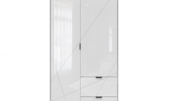 Шафа SZF2D2S BRW Poland Forn 2 дверна білий 94 см