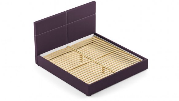 Ліжко м'яке двоспальне Шик Галичина Лайт 26