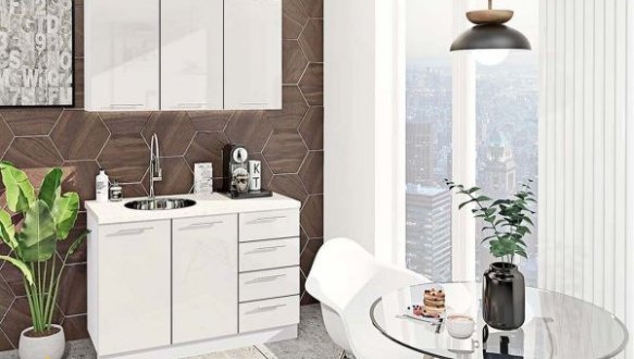 Кухонний комплект Фарбований високий глянець 3,4 м 3