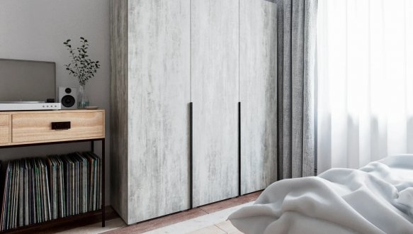 Шкаф трехдверный ST0027 0