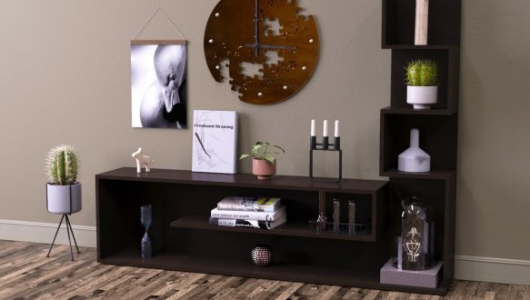 Стенка мини под телевизор Art in Head Лайт 155 см 2