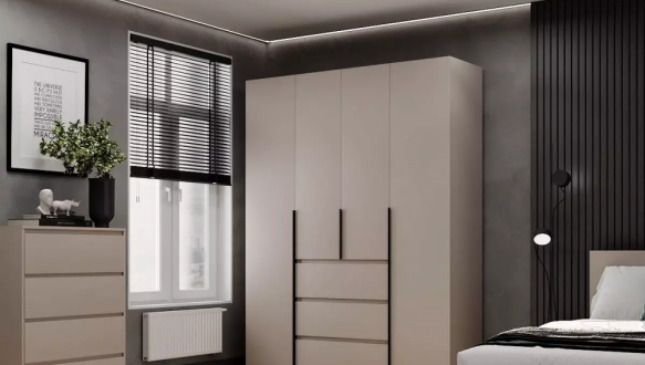 Шкаф распашной комбинированный 4-дверный Art In Head №1 Light 160 0