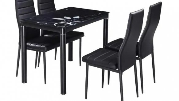 Стол Damar 100х60 Черный 0