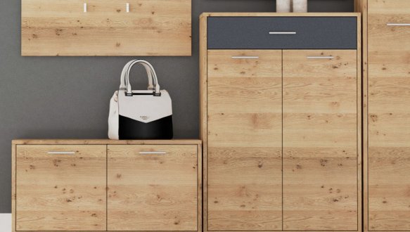 Модульная прихожая Скарлет 3