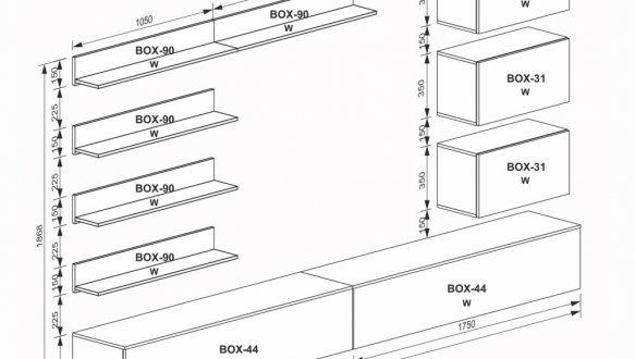 Гостиная Бокс TV-5 0