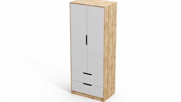 Шкаф Viorina Deko Teenager 2 дверный графит 25