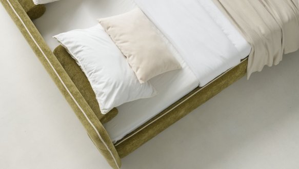 Ліжко м'яке двоспальне Woodsoft Torino / Торіно 10