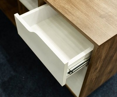 Комп'ютерний стіл Nord Інтарсіо Правий/Лівий Бронзовий 133 см 3