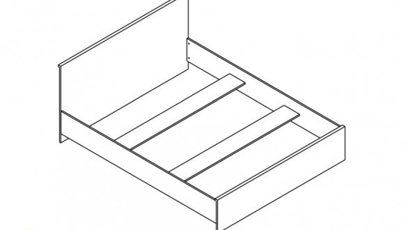 Кровать каркас LOZ160 Шанталь 1