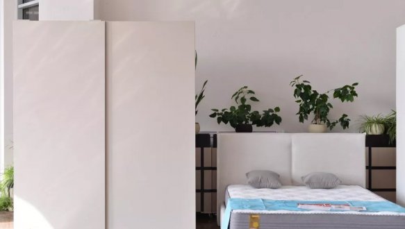 Шкаф-купе Matroluxe Dominika / Доминика 2 дверный сатин 240 см 3