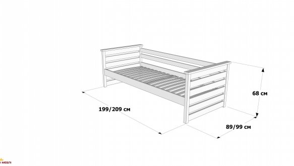 Ліжко Телесик 12