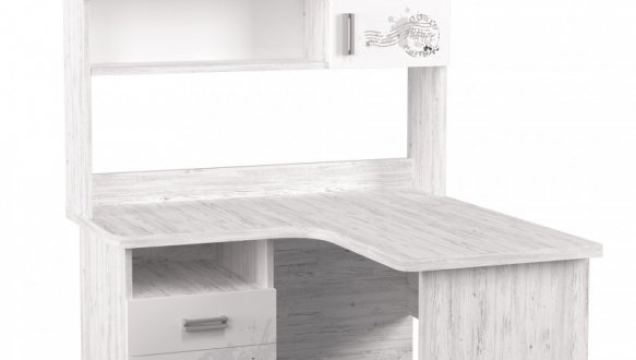 Стол угловой с надстройкой 7