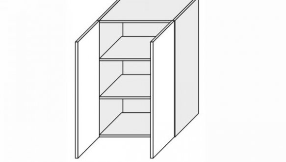 Секция верхняя 80В/900 2дв Глори