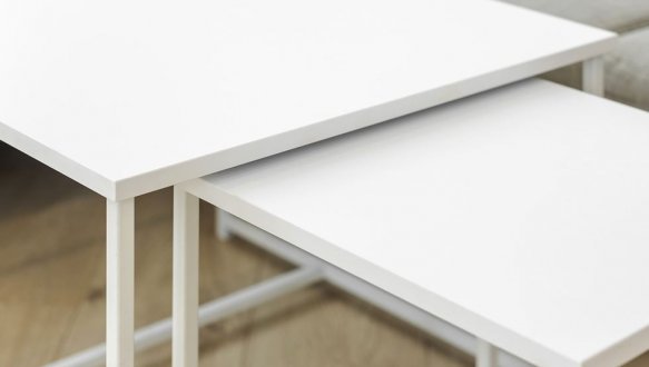 Столик Квадро М білий 3