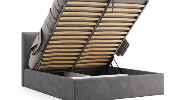 Мягкая кровать с подьемным механизмом 1.8 Катрин 0