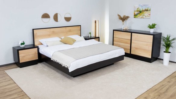 Ліжко двоспальне дерев'яне Дрімка Леон Бук 5