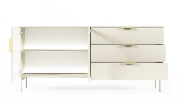 Комод 2D3S/181 с подсветкой кашемир Lumi 0