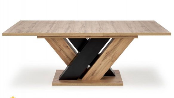 Стол Brandon дуб вотан/черный 2