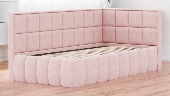 Кровать мягкая Городок Дейзи с подьемным механизмом 1