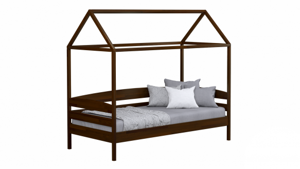 Кровать домик детская Щит бука Эстелла Амми Плюс