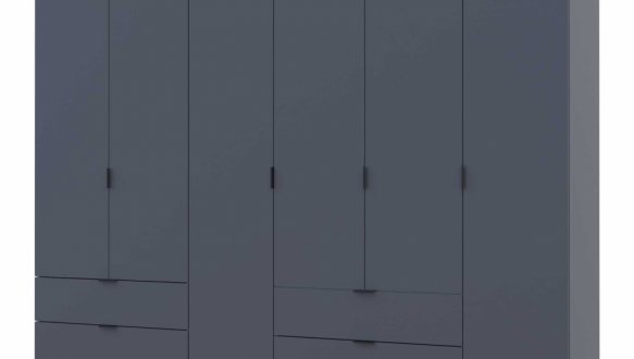 Шафа Гелар 2+4 Дорос 6 дверна дуб сонома 233 см 0