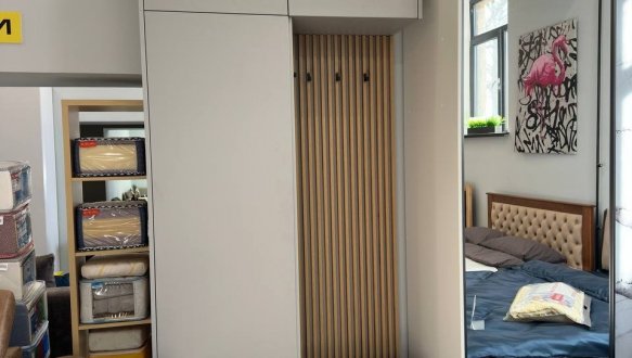 Прихожая Спейс №2 Matroluxe с вешалкой и шкафом 0