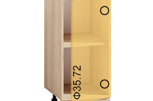 Тумба нижняя Н30.82.1Д Европейская