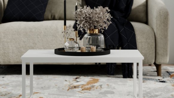 Стол-трасформер Just Fiji Белый/Белый 0