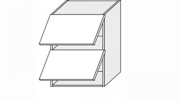 Секция верхняя 80В/900 2дв Газ Лифт Миллениум WG