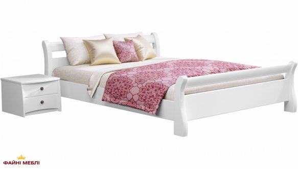 Кровать деревянная Эстелла Диана / Серия Вега Щит / Массив Бук 2