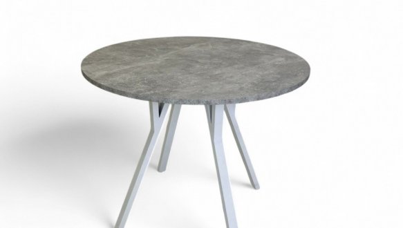 Стіл круглий нерозкладний Lite / Лайт MebliRoMax D1100 ЛДСП 18 мм 3