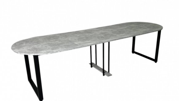 Стіл розкладний трансформер MebliRoMax Long Round / Лонг Раунд 90-290 см 8