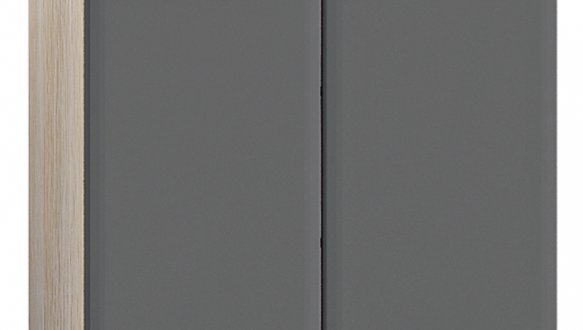 Шафа верхня В80.72.2Д/В80.92.2Д Хай-Тек глянець перламутр