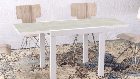 Стол-трансформер Kors Ателье светлый/Белый