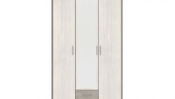 Шафа 3Д Сокме Сара 3 дверна піно 136 см